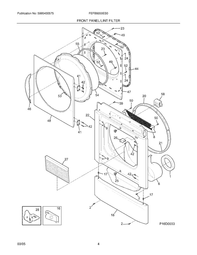 Diagram for FEFB9200ES0