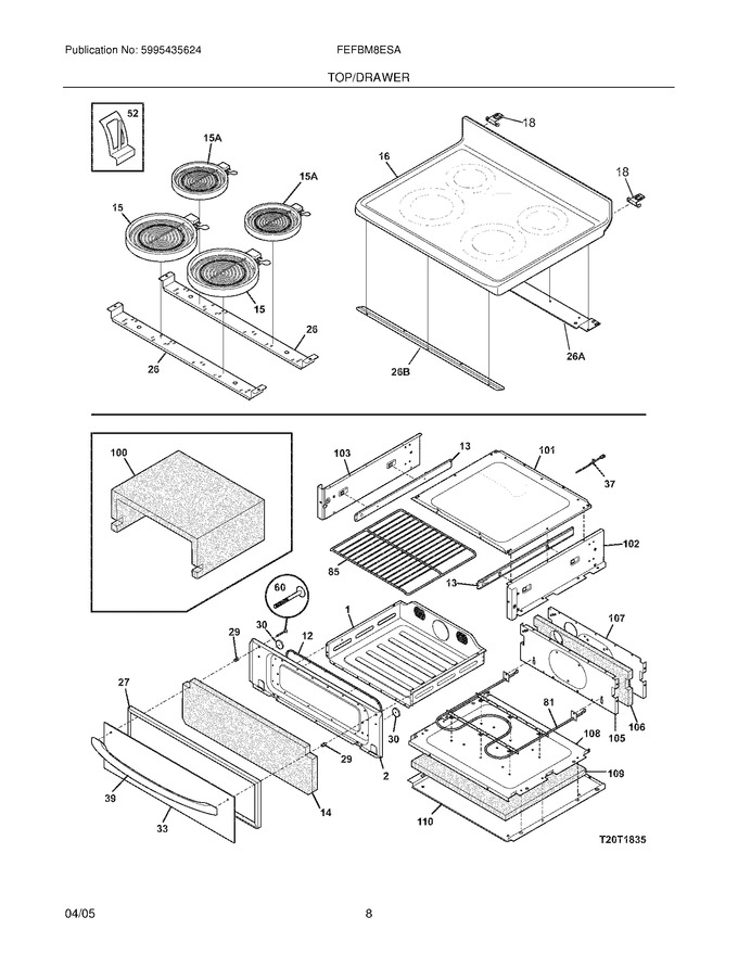 Diagram for FEFBM8ESA