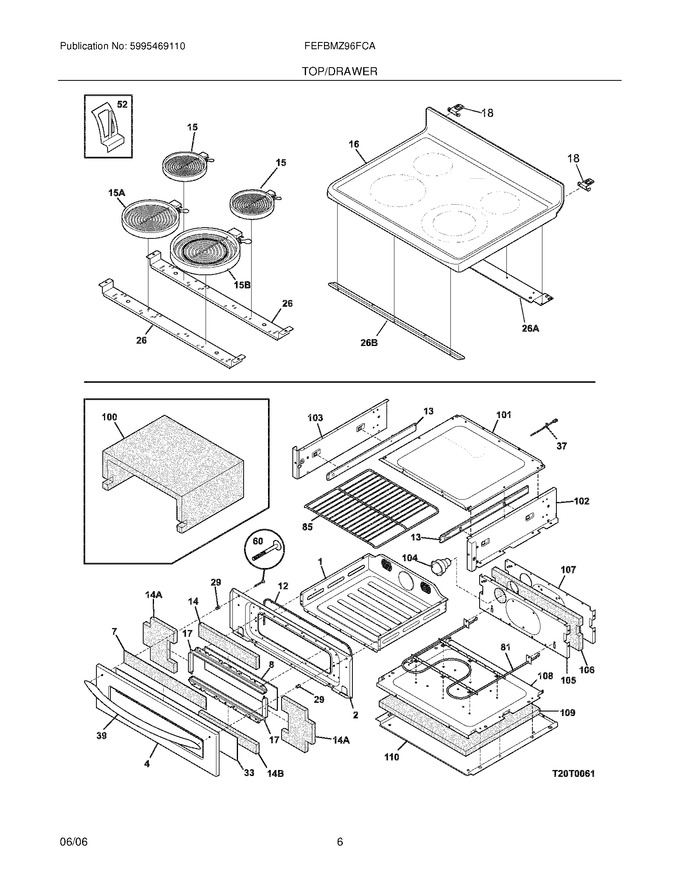 Diagram for FEFBMZ96FCA