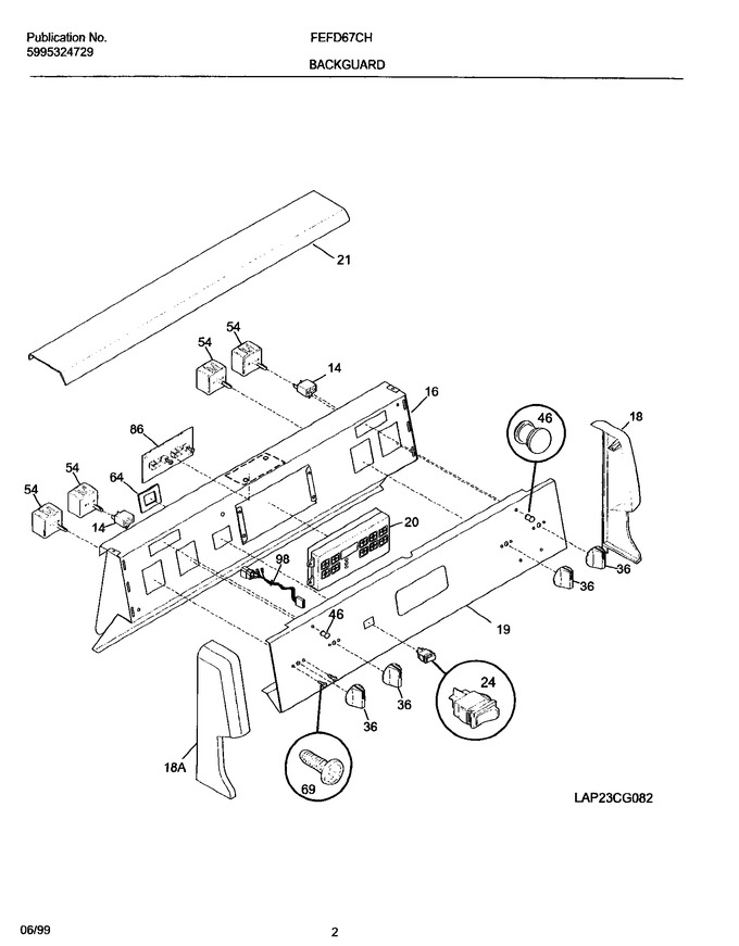 Diagram for FEFD67CHSA