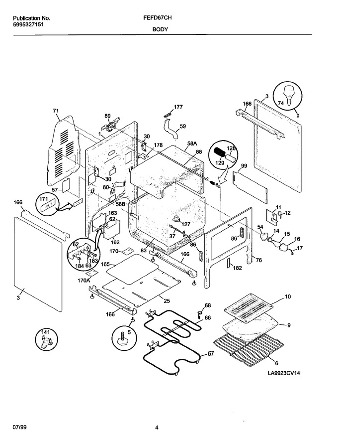 Diagram for FEFD67CHSB