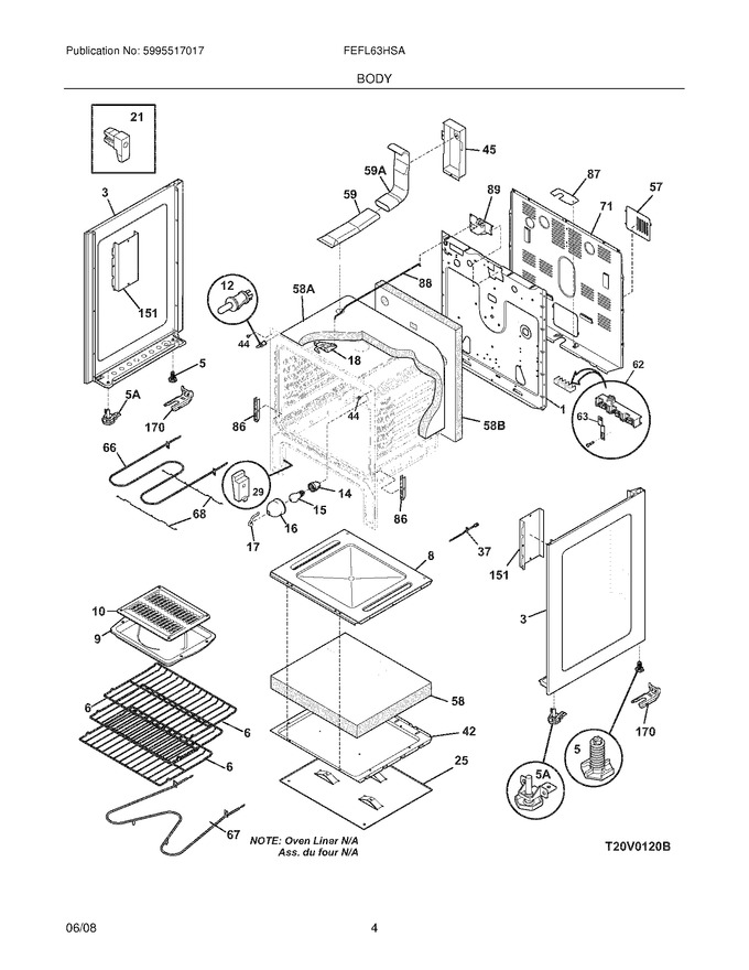 Diagram for FEFL63HSA