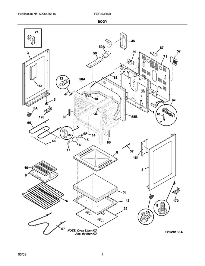 Diagram for FEFL63HSB