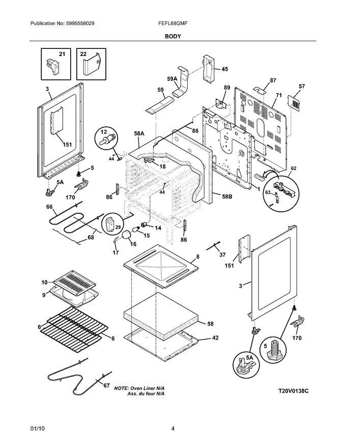 Diagram for FEFL68GMF