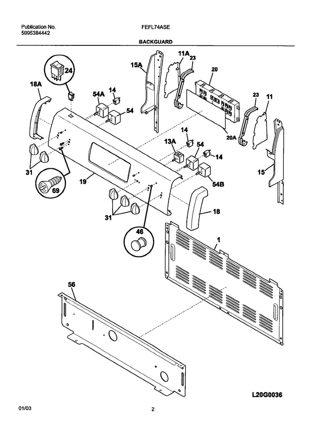 Diagram for FEFL74ASE