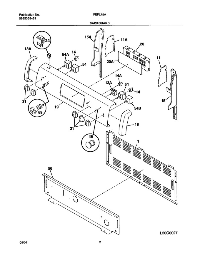 Diagram for FEFL75ABA