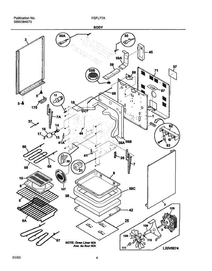 Diagram for FEFL77ASG