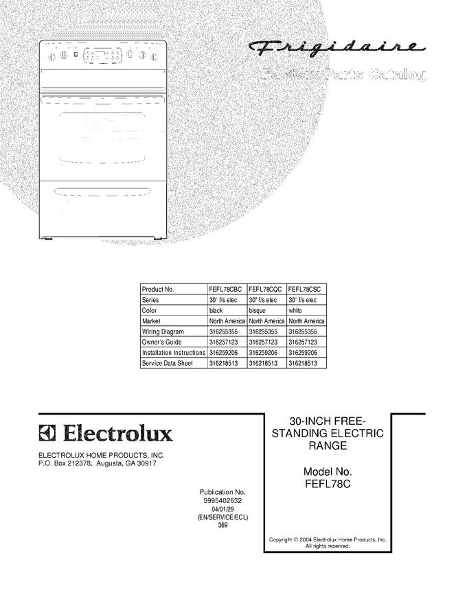 Diagram for FEFL78CSC