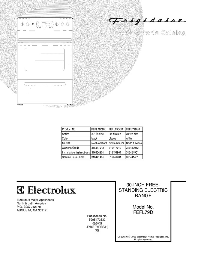 Diagram for FEFL79DSK