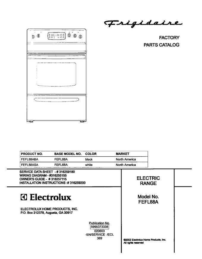 Diagram for FEFL88ABA