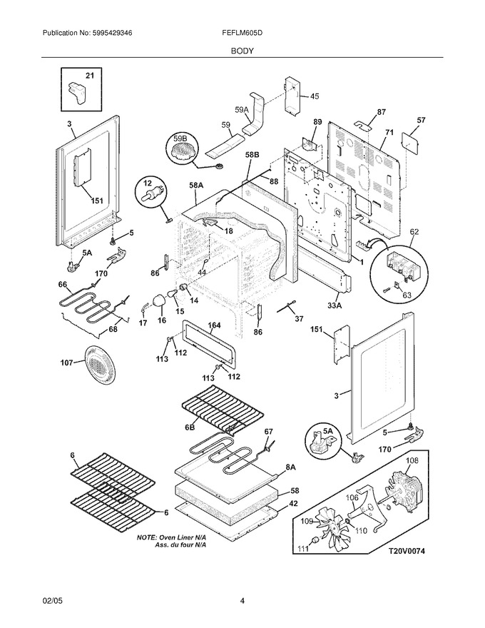 Diagram for FEFLM605DBD