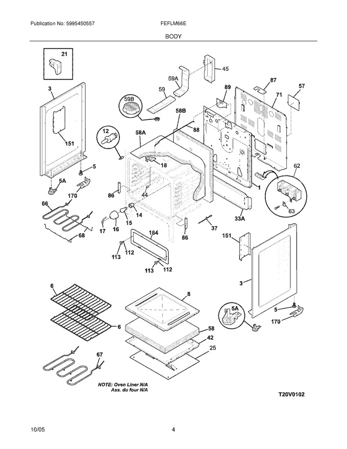 Diagram for FEFLM66ESB