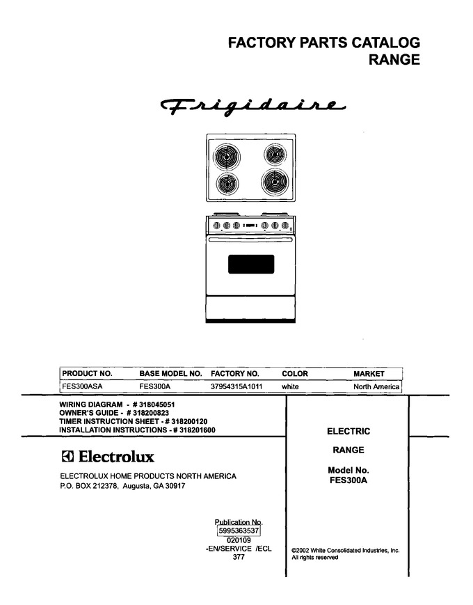 Diagram for FES300ASA