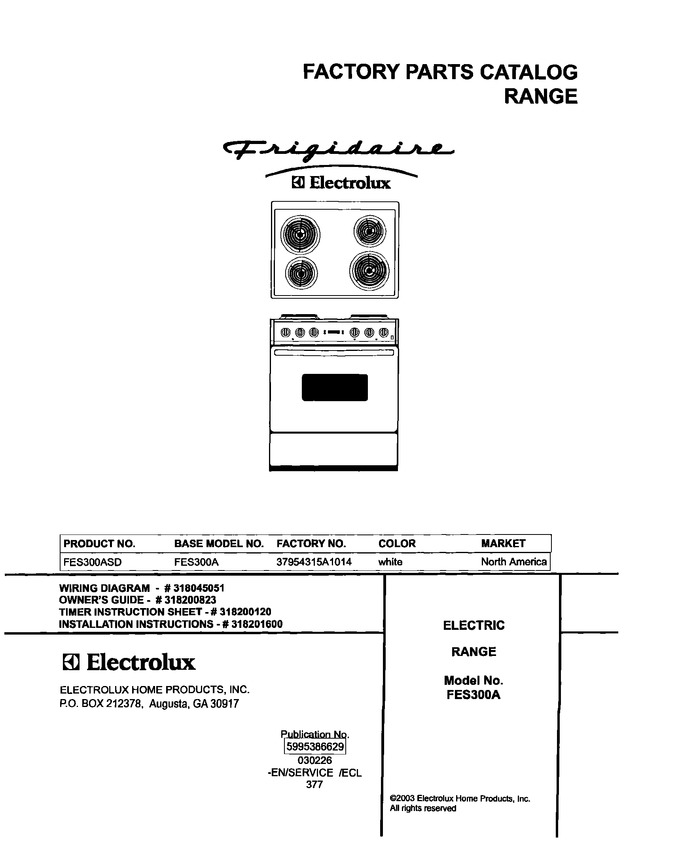 Diagram for FES300ASD