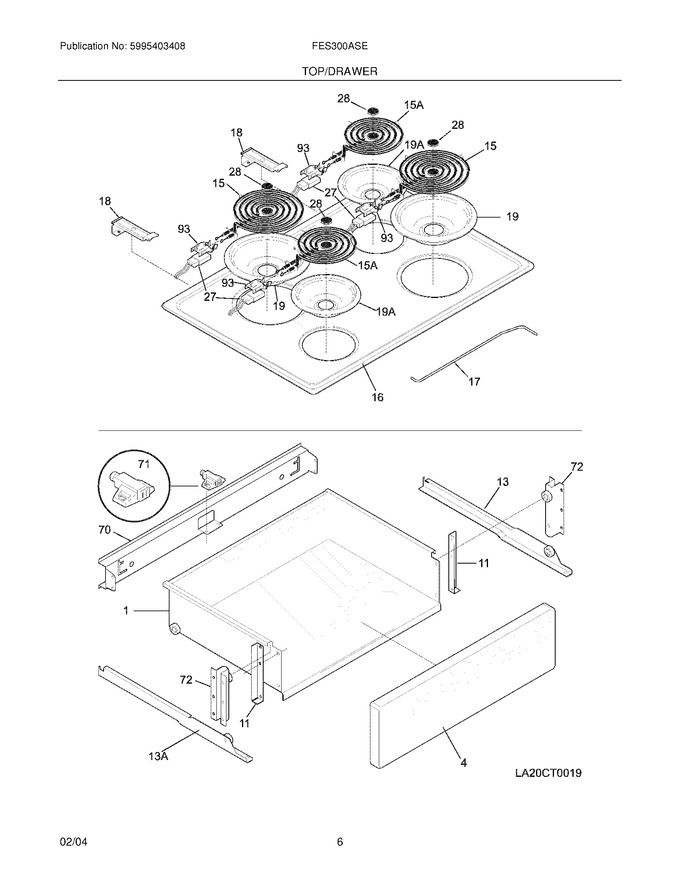 Diagram for FES300ASE