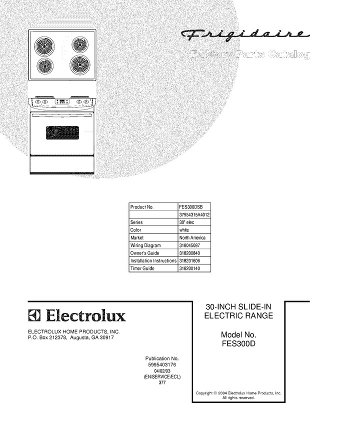 Diagram for FES300DSB