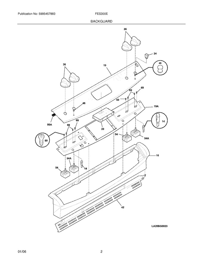 Diagram for FES300EBB