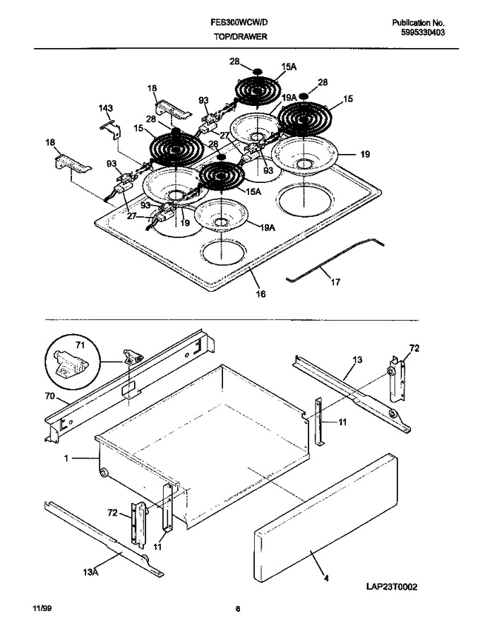 Diagram for FES300WCDH