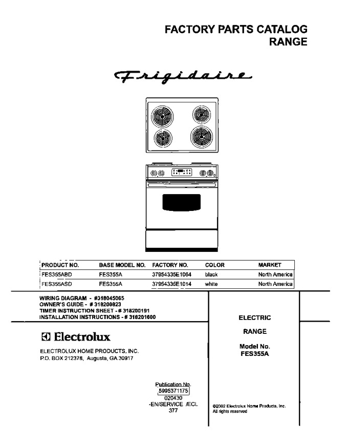 Diagram for FES355ASD