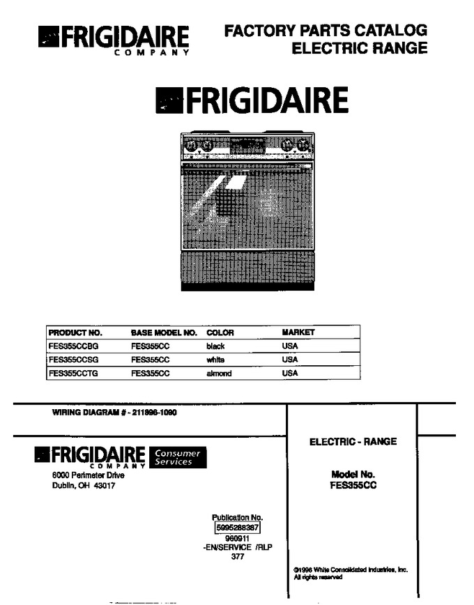 Diagram for FES355CCSG