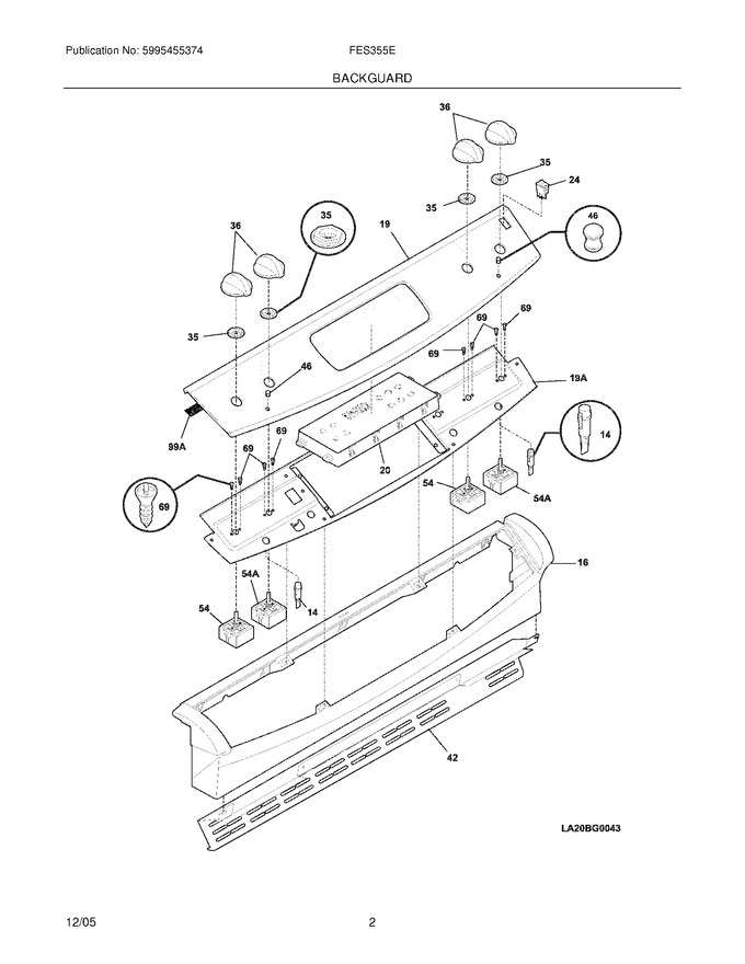 Diagram for FES355ESB