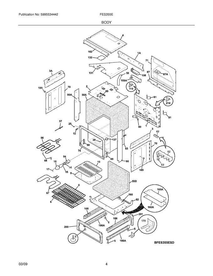 Diagram for FES355ESD