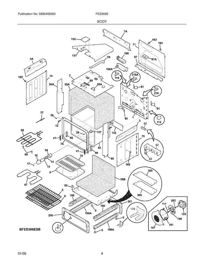 Diagram for FES366EBB