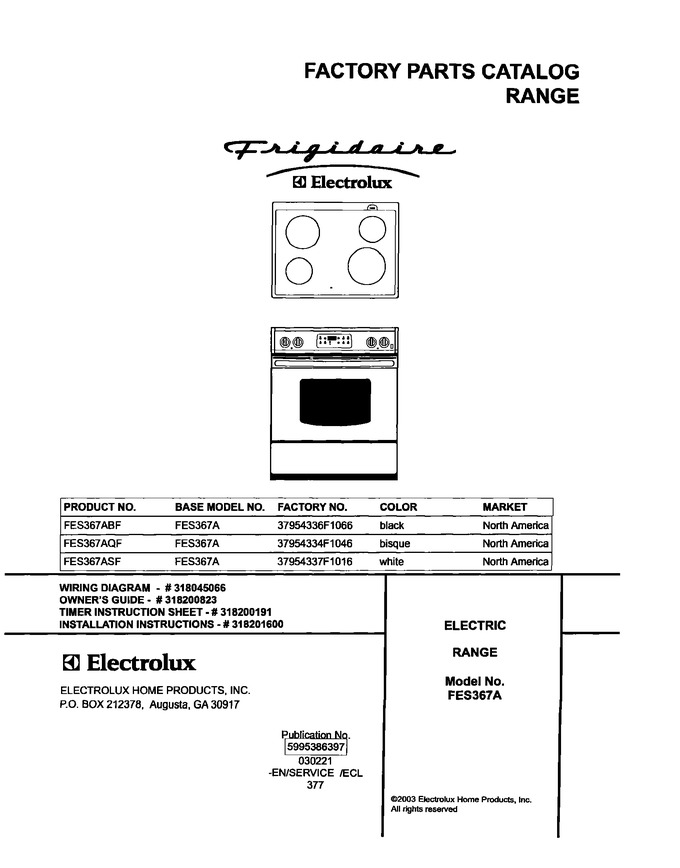 Diagram for FES367ABF