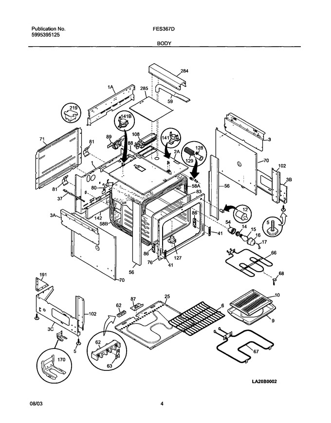 Diagram for FES367DBA