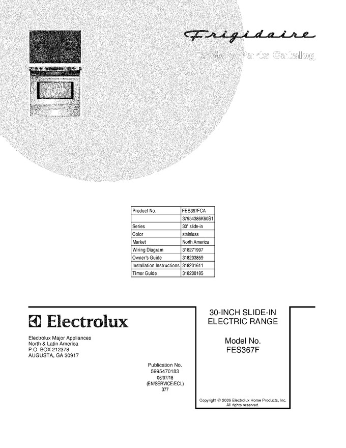 Diagram for FES367FCA