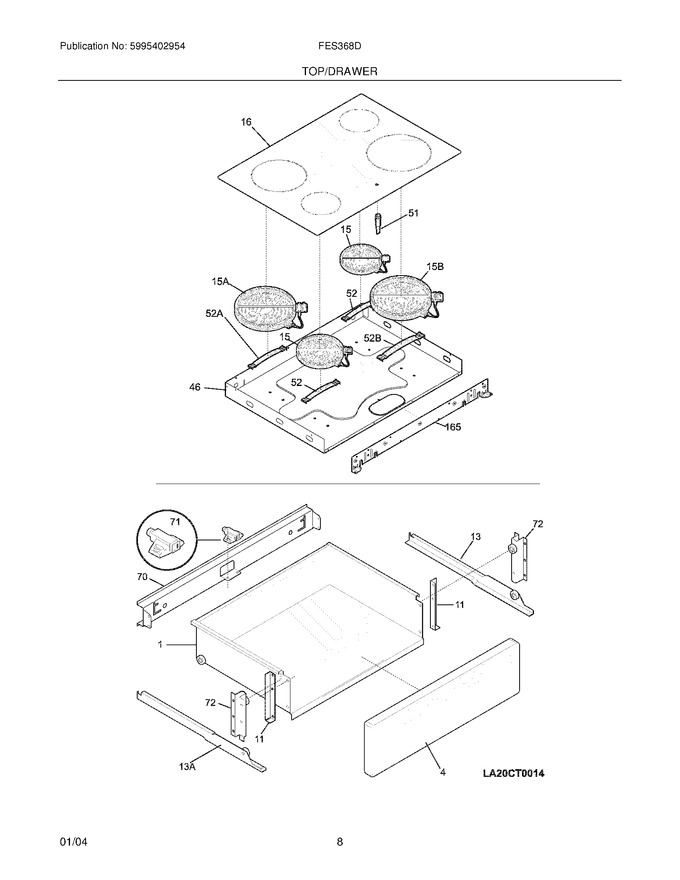 Diagram for FES368DSA