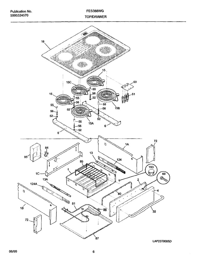 Diagram for FES388WGCE