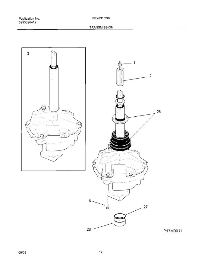 Diagram for FEX831CS0