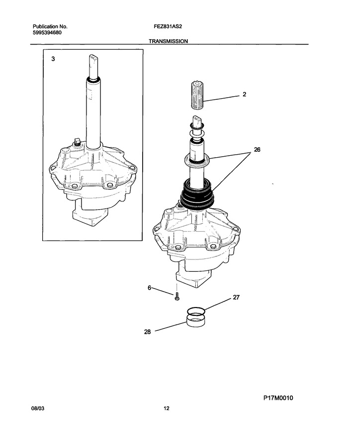 Diagram for FEZ831AS2