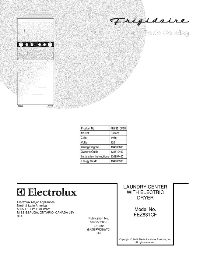 Diagram for FEZ831CFS1