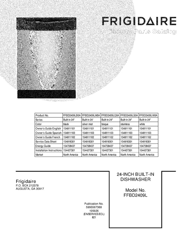 Diagram for FFBD2409LM0A