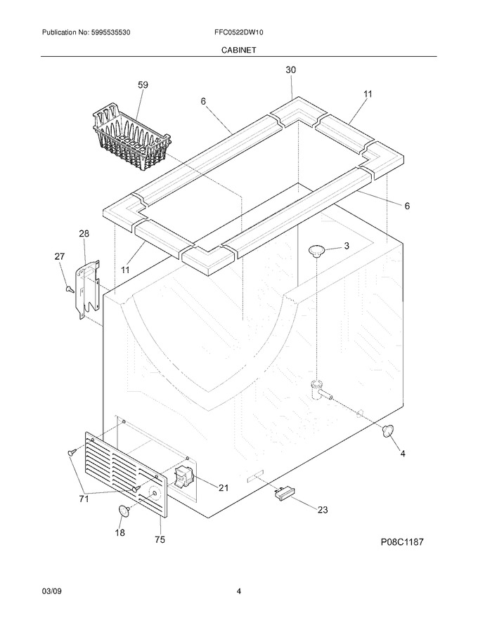 Diagram for FFC0522DW10