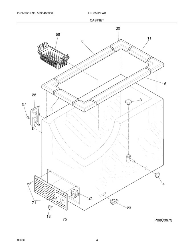 Diagram for FFC0522FW0