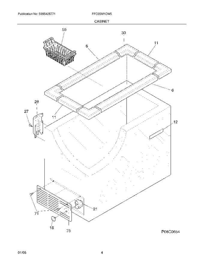 Diagram for FFC05M1CW5