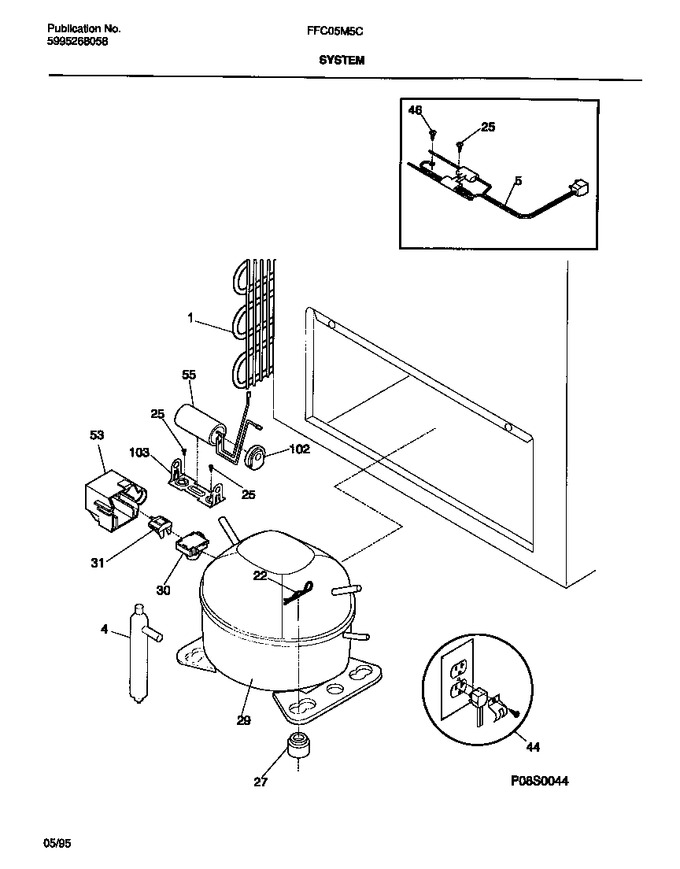 Diagram for FFC05M5CW1