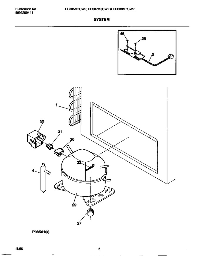 Diagram for FFC05M5CW2