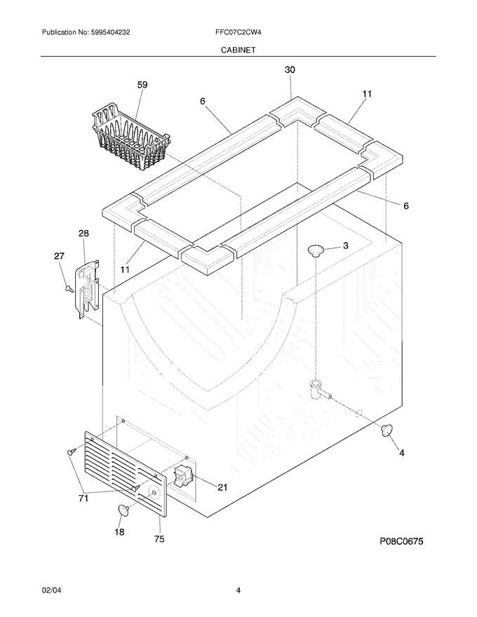 Diagram for FFC07C2CW4