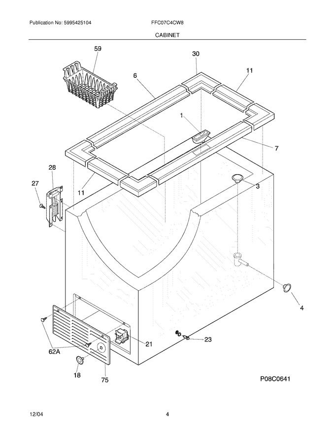 Diagram for FFC07C4CW8