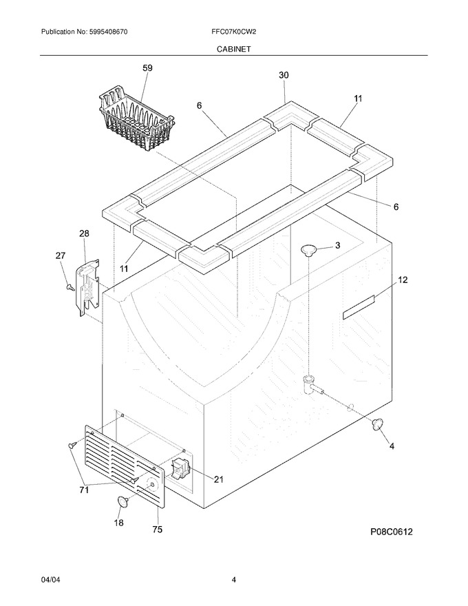 Diagram for FFC07K0CW2