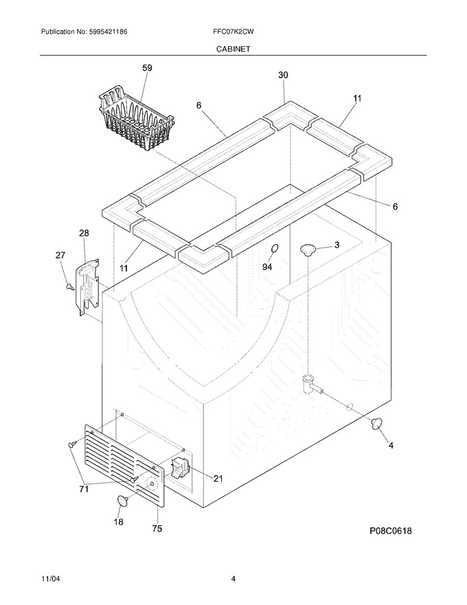 Diagram for FFC07K2CW4