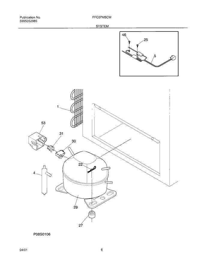 Diagram for FFC07M5CW4