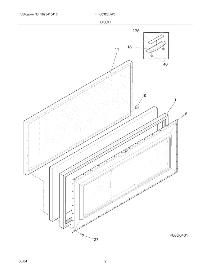 Diagram for FFC0923DW0