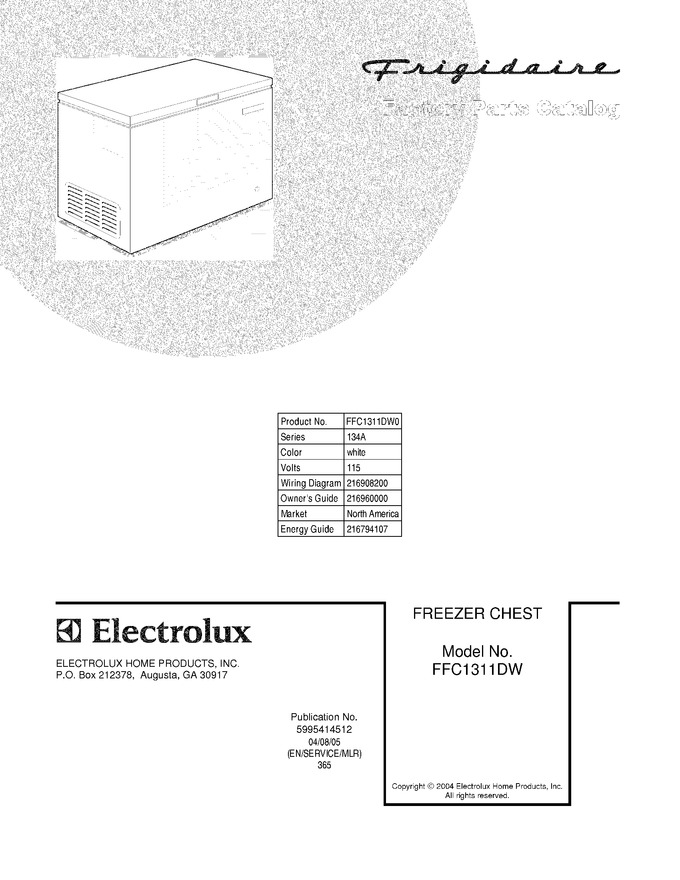 Diagram for FFC1311DW0