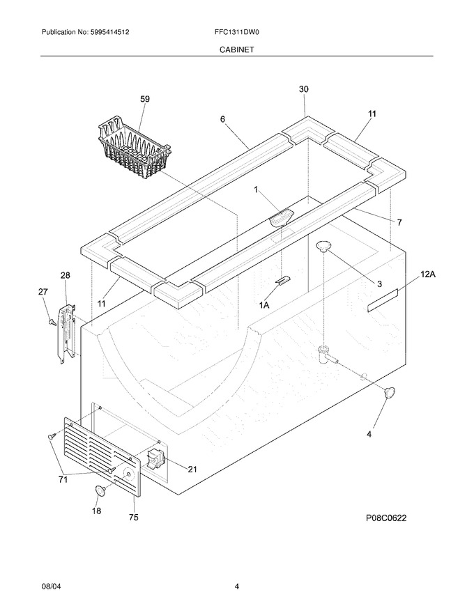 Diagram for FFC1311DW0