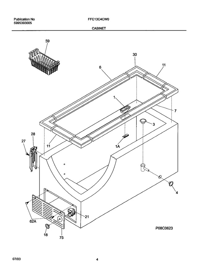 Diagram for FFC13C4CW0